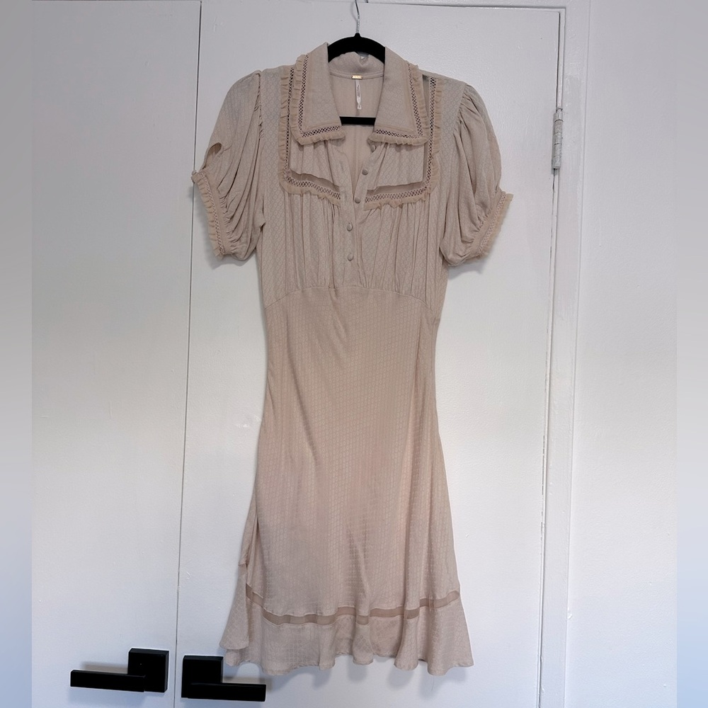 Free People size Small cream Dress